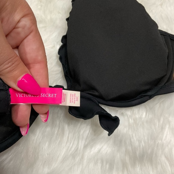 Victoria's Secret Black and Colorful Bikini Set with Halter Neck - Picture 10 of 12